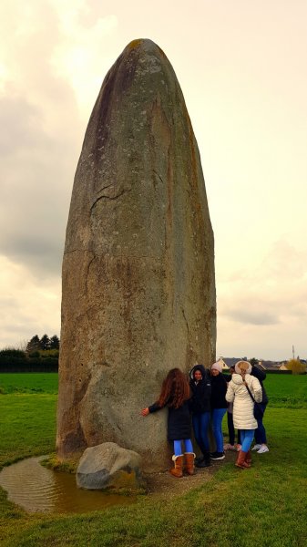 Nearby megalith